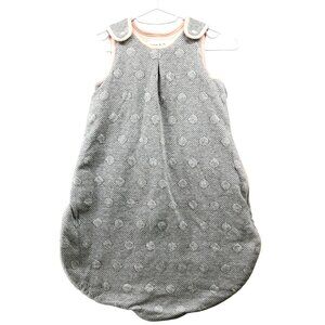 Piper & Posie Sleep Sack Baby 6-18M‎ Gray 2.5 Tog Winter Cotton Lined Girls